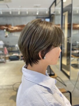 ニカイ(2F) オリーブショート/ペールベージュ