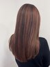 【コントラストハイライト】 カット+ハイライトデザインカラー+最高峰TR