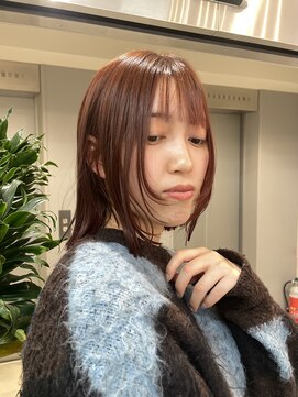 ジエクト ヴィシア(The Ect VIXIA) オレンジベージュ/レイヤーカット/顔周りレイヤー