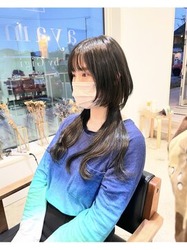 メルク(merc) カール/セミディ/シアーカラー/姫カット/ウルフ