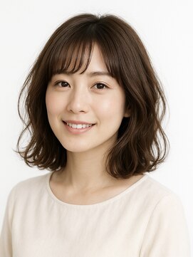 グレカ(GRECA) やわらかレイヤーミディ × ナチュラルウェーブ