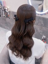 ヘア サロン クラン 東心斎橋店(hair salon clan)&nbsp;ねじりハーフツイン/心斎橋ヘアセット