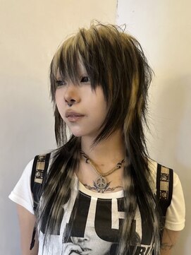 キイ 原宿 表参道(K.e.y) ルーツカラー/シャギーカット/レイヤーカット/デザインカラー
