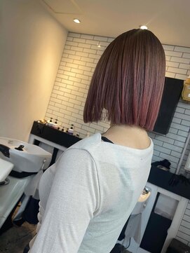 ゲート(GATE.) ハイトーンカラー/ケアブリーチ/似合わせカット/大阪駅/梅田