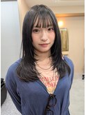 レイヤースタイル/顔周りレイヤー/顔まわりカット/髪質改善