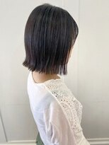 パル バイ ラベスト(Pal by lovest)&nbsp;軽い質感◎黒髪×切りっぱなしボブ