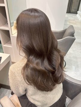 ライズ ネックス ザ サロン 渋谷(LIZE nex the salon) 韓国レイヤー　ナチュラルブラウン