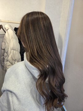 海外風柔らかハイライトベージュ【薬師神】