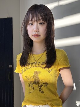 ヘアー アイス 御器所本店(HAIR ICI) 髪質改善透明感カラー×美髪レイヤーカット◎ショコラグレージュ