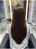 【AIR大阪】栃本優美　お客様ヘア　ブラウンカラー