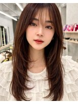 エジョン 三鷹店(Aejon)&nbsp;三鷹レイヤーカット韓国顔周り前髪カットハッシュカット吉祥寺
