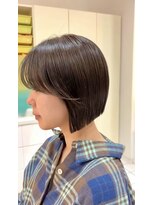 シエル ドゥ サワ(ciel de SAWA)&nbsp;ボブ×艶髪◎ブリーチなしカラー×小顔カット20代30代