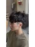 【尾島指名限定】メンズカット+パーマ+トリートメント