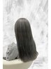 【朝の時短×艶髪】カット＋美髪コスメ縮毛矯正＋うる艶トリートメント￥17500