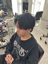 クム 横浜(qumu) "RIKITO" フェザーアクティブパーマ