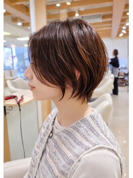 アデイ 大森店(AdAy)の写真/大人可愛い～クリエイター★絶対的に可愛いく似合わせカット★ショートボブ　レイヤー　ウルフ　