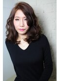 アレンジ自在の ミディアム/30代40代50代札幌駅美容室