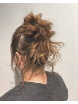 ヴァンクシー バイ ルナ(VANKCY by Luna) イマドキかわいいお団子アレンジ☆卒業式 登戸 向ヶ丘遊園 ラフ