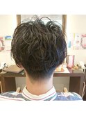 ニュアンスパーマ×刈り上げ