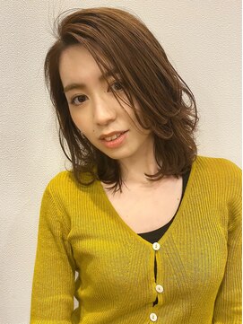 モードケイズエクラ(MODE K's Eclat) レイヤーカット×シアベージュ