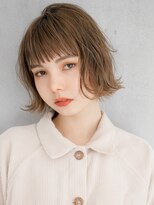 ルティア(Lutia) 眉上前髪 小顔ボブ スタイルチェンジ