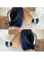 ループ(LOOP)&nbsp;インナーカラー　ブルー