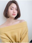 好感度◎大人可愛いエレガンス 小顔 ショートボブ 