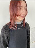 ichida style NO.36オリーブベージュデザインカラーウェットヘア