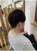 刈り上げマッシュスタイル