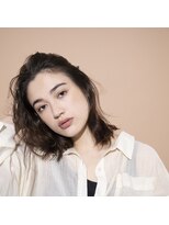 エディット アンド 緑地(Edit&) かきあげボブ