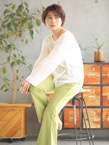 ユーアンボワーズ(U-AMBOISE) 無邪気にハネる束感ショートvol.2