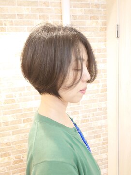ミエル(miel) 【hair design miel】大人ショートボブ