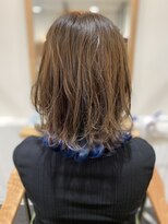 ヘアーメイク マーズ 売布店(Hair Make Mars)&nbsp;インナーカラー×サマーブルー