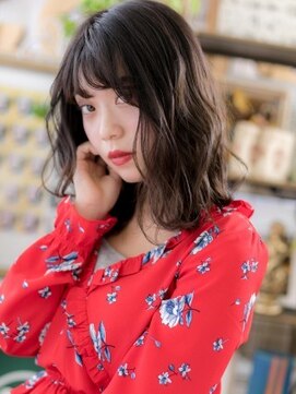 カバーヘア ブリス 川口(COVER HAIR bliss) ★暗髪くせ毛風外巻きパーマ抜け感くびれヘア20代30代40代 ★8