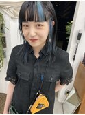 fin,/外ハネボブ/セクションカラー/グラデーションカラー