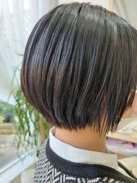 ヘアーズ 本店(HAIRZ) 《藤井》大人、チェンジ！グラボブショート