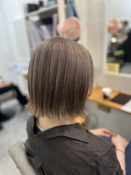 アルート 町田店(aroot) ブリーチありイルミナカラー　ビーチ