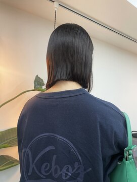 アル 心斎橋(alu) 硬めボブ