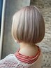 【ダブルカラー】ブリーチ＋フルカラー￥13200　再来+1100