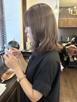 浜松東区天王hairLux【30歳～のオシャレベージュカラー】