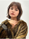 【La fith】グレーベージュ×レイヤーカット