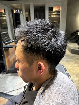 メンズヘアースパイス 本庄(Mens Hair SPICE) 刈り上げツーブロックショートヘア