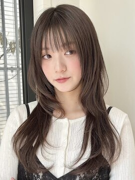 ローネス ギンザ(LONESS ginza) レイヤーカット/姫カットレイヤー/色素薄めカラー/透明感カラー