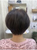 軽やか×丸みフォルムの美シルエットショート