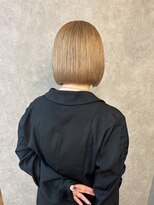 パーミル ヘア クマモト(permille ‰ hair Kumamoto)&nbsp;ベージュ×ボブ