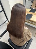 【赤味の気になる方】透明感グレーブラウン