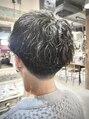 アンティカザサロン(antiqua THE SALON) 大人気のツイストスパイラルパーマ×ツーブロックもお任せ◎
