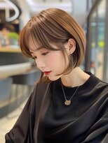 ディモアンド 表参道(Dimo&)&nbsp;xカット/イメチェン/ホワイトブロンド/外ハネボブ/美髪