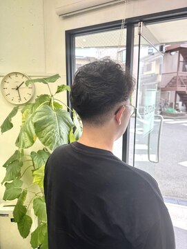 メンズカットパーマ