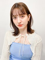 レア 表参道(L'ea)&nbsp;・オリーブグレー/クラゲヘアー/ココアベージュ/小顔カット/黒髪